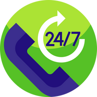 24/7 support